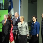 Presidenta Michelle Bachelet presenta version china del portal de Chile